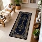 navy-gold-royal-velvet-anti-skid-carpet-runner