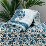 blue-tulip-floral-jaipuri-hand-quilted-reversible-razai