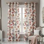 vintage-bird-floral-hand-block-printed-duck-cotton-curtains-pair