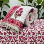 pink-maroon-floral-jaipuri-hand-quilted-reversible-razai