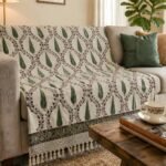 off-white-green-leaf-maroon-vine-handblock-jute-sofa-throw