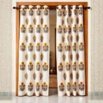 mustard-black-floral-hand-block-printed-premium-duck-cotton-curtains-pair