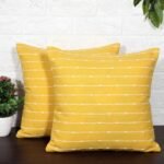 mustard-yellow-white-striped-woven-cotton-cushion-covers-set-of-5