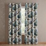 burgundy-paisley-floral-hand-block-printed-duck-cotton-curtains-pair