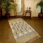 beige-blue-floral-handmade-hand-block-printed-rug