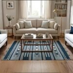 blue-white-geometric-handmade-hand-block-printed-rug