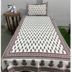deep-red-cypress-tree-border-hand-block-single-bedsheet