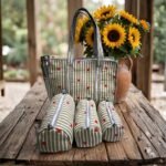 grey-red-dot-quilted-cotton-tote-bag-utility-pouch-set