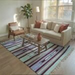 multicolor-stripe-handmade-hand-block-printed-rug