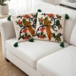 parrot-floral-garden-embroidered-cushion-cover-16-x-16-inch-set-of-5pcs