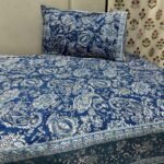 royal-indigo-blue-floral-paisley-kalka-hand-block-single-bedsheet