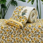 yellow-floral-jaipuri-hand-quilted-reversible-razai
