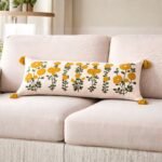yellow-wildflowers-decorative-lumbar-cushion