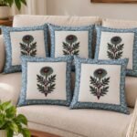 orange-floral-garden-block-print-cushion-cover-set-of-5