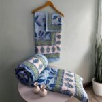 teal-peacock-micro-booti-medallion-reversible-quilted-comforter-bedsheet-set