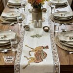 beige-royal-desert-camel-heritage-hand-block-cotton-canvas-dining-table-cover-15x72
