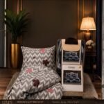 tulsi-gems-charcoal-chevron-ikat-floral-accent-4-piece-glace-cotton-reversible-comforter-set
