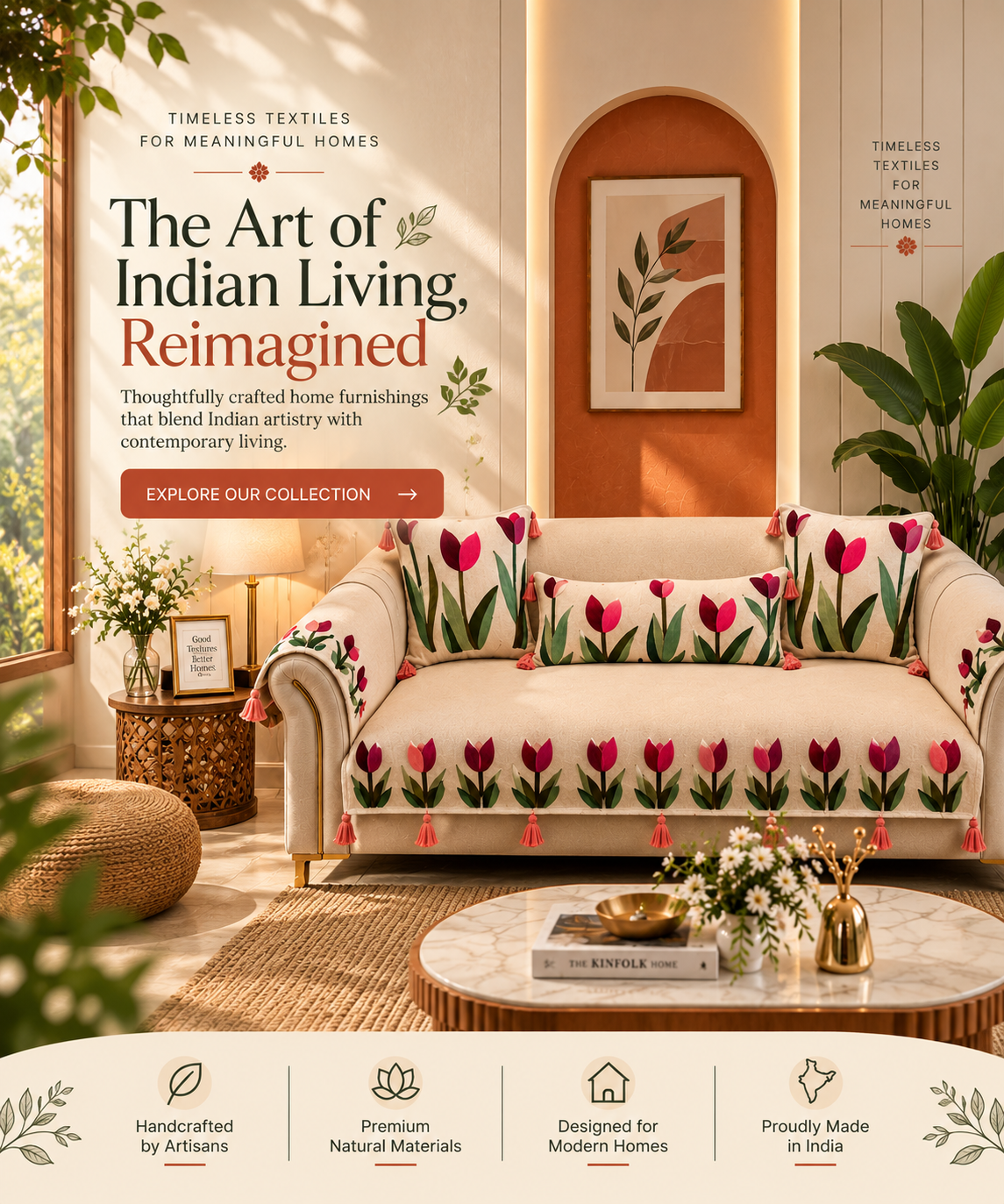 Timeless Indian Living Textiles