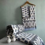 cornflower-blue-lotus-blossom-vine-reversible-quilted-comforter-bedsheet-set