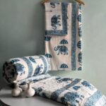 magenta-poppy-creeper-turquoise-diamond-reversible-quilted-comforter-bedsheet-set